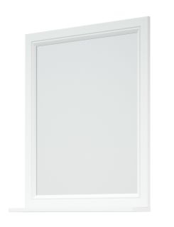 Зеркало с полкой Corozo Каролина 70см белый SD-00000925