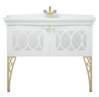 Тумба под раковину Corozo Таормина 85см белый SD-00000646