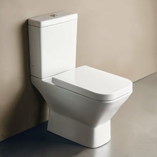 Унитаз-компакт Serel Diagonal DG02SL сиденье Silent Close белый