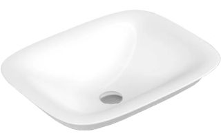 Раковина Serel Hera HR33DXS110H для установки в столешницу 60см белый