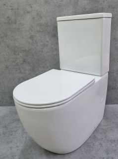 Унитаз CeramaLux TR2176 с бачком и сиденьем Микролифт