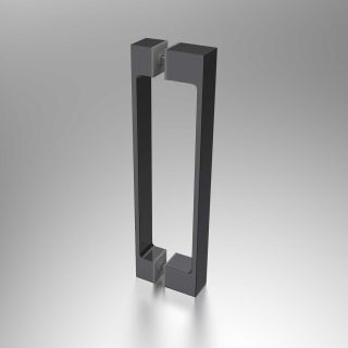 Душевая дверь Vincea Alpha VDP-3AL800CLGM , вороненая сталь, стекло прозрачное