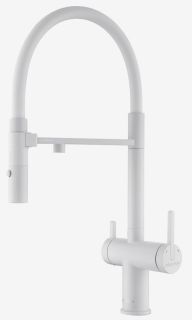 Смеситель для кухни Paulmark Gravity Gr213188-431 белый матовый