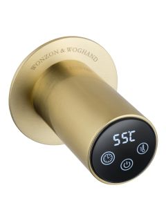 Полотенцесушитель электрический встраиваемый Wonzon & Woghand Dortmund WW-A363-BG 58x55 см с внутренней частью брашированное золото