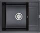 Мойка кухонная Paulmark Flugen PM216050-BLM чёрный металлик