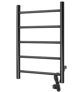 Полотенцесушитель электрический Domoterm Аврора DMT 109-5 50x60 EK R чёрный
