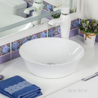 Накладная раковина Melana 78114-805 42см белый