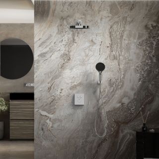 Душевой комплект Vincea Inspire VSFW-3I21T2CH термостатический, двухрежимный, хром