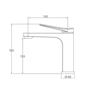Смеситель для раковины Gappo G1010 хром