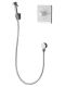 Гигиенический душ с термостатом Rose R105С белый/хром