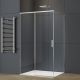 Душевой уголок Vincea Soft 2 VSR-3SO28014CL, 1400*800, хром, стекло прозрачное