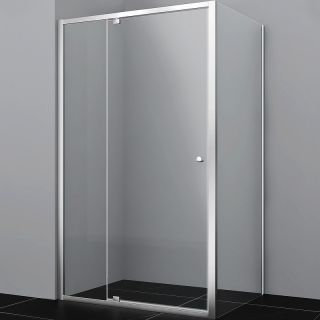 Душевой уголок WasserKRAFT  Aula 120х80 11P06  профиль Хром стекло прозрачное