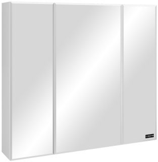 Зеркальный шкаф СанТа Стандарт 113010 80см белый