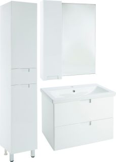 Зеркало-шкаф Bellezza Пегас 50см правый белый 00000011160