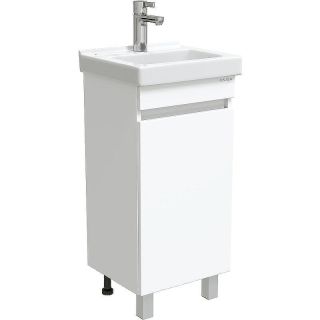 Тумба под раковину напольная Onika Милтон Квадро 104009 40 см белый