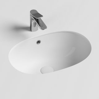 Встраиваемая раковина Ceramica Nova Element CN6044 58см белый