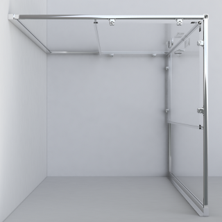 Душевой уголок Vincea Garda VSS-1G8011CL 110x80 см