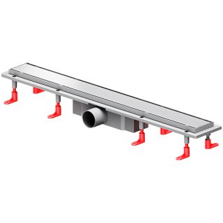 Душевой лоток AM.PM PrimeFlow 70 W02SC-U11-070-04SB с решеткой Хром матовый / под плитку Tile