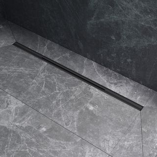 Душевой лоток AM.PM MasterFlow 80 W01SC-S11-080-05BM с Черной матовой решеткой Slim line