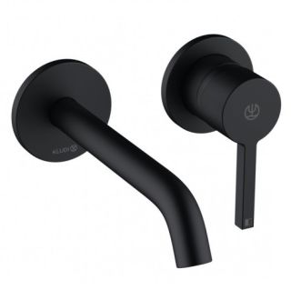 Смеситель для раковины Kludi Nova Fonte Pura 202443915 чёрный матовый