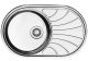 Кухонная мойка IDDIS Suno SUN77SDi77S с сифоном 77см сталь