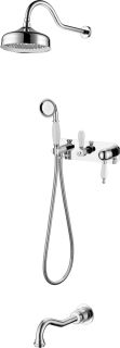 Душевой комплект Boheme Tradizionale Chromo хром 268