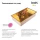Кухонная мойка IDDIS Edifice EDI74B0i77 74см золото матовое