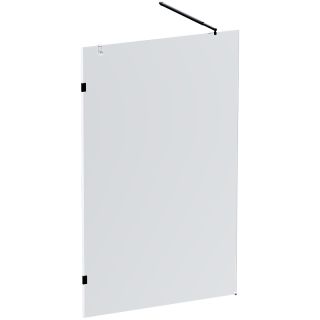 Душевая перегородка AM.PM X-Joy 120 W94UWI-120-F1-BTE профиль Черный матовый стекло прозрачное