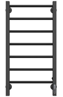 Электрический полотенцесушитель Larusso Феличия П7 40x80см чёрный матовый 4670078536679