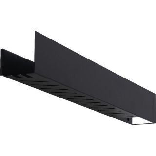 Полка Aquanet Магнум 302222 90 см чёрный матовый