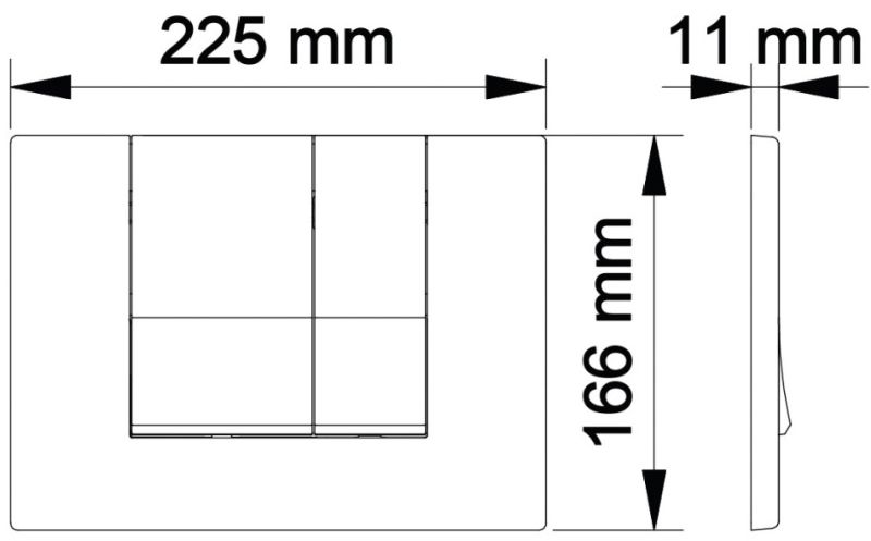 Инсталляция для унитаза Berges Novum S1 с кнопкой белый 040241