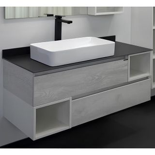 Тумба с раковиной Comforty Прага  00-00014834 120 см Дуб белый