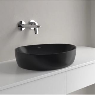 Раковина накладная Villeroy Boch Antao 4A7351R7 черный