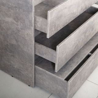 Напольная тумба под раковину Art&Max Family 100см цемент Family-1000-3C-PIA-CV