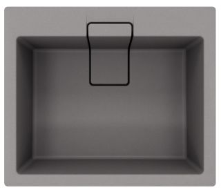 Кухонная мойка Florentina Ривьера 600 серый шёлк