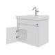 Подвесная тумба под раковину Санта Мира 700475 60 см белый