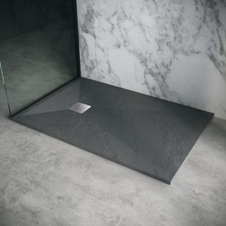 Душевой поддон Grossman Strong GR-S270100Q 100x70см графит