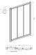 Душевая дверь Ambassador Forsa 17021101NX 100см хром/прозрачное