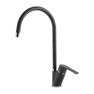 Смеситель для кухни GranFest  5023 графит