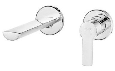 Встраиваемый смеситель для раковины E.C.A. Luna 102167606EX-YY хром