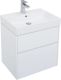 Тумба под раковину Aquanet Polya 345590 60 см белый глянец