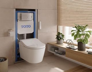 Инсталляция для унитаза Toto Washlet WH182EAT  без клавиши смыва