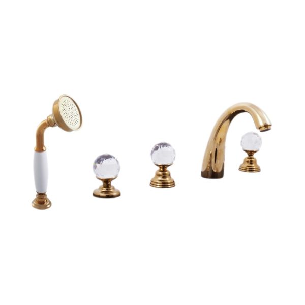 Смеситель на борт ванны Rav Slezak Brilliance BRILLIANCE176.5PZ бронза