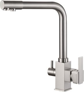 Смеситель для кухни ZORG Steel Hammer SH 805 SATIN