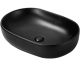 Раковина накладная SantiLine SL-1017MB 60см чёрный матовый