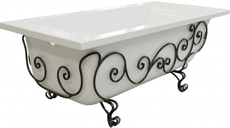 Кованая подставка для ванны Эстет Дельта 150 ФР-00001215 патина