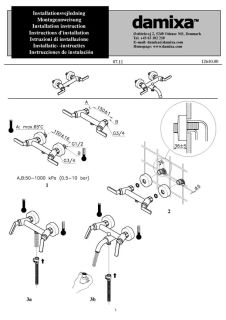 Смеситель Damixa Space 102000000 для душа