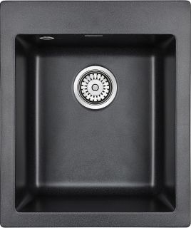 Мойка кухонная Paulmark Kante PM104249-BL чёрный