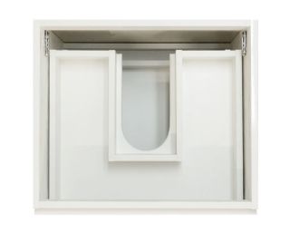 Подвесная тумба под раковину Эстет Dallas Luxe ФР-00002312 Л/П 100см один ящик белый