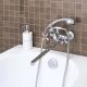 Смеситель для ванны с душем РМС SL138-140P хром